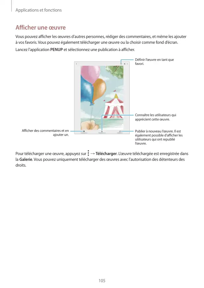 Page 105 - Galaxy Tab S3 avec S Pen