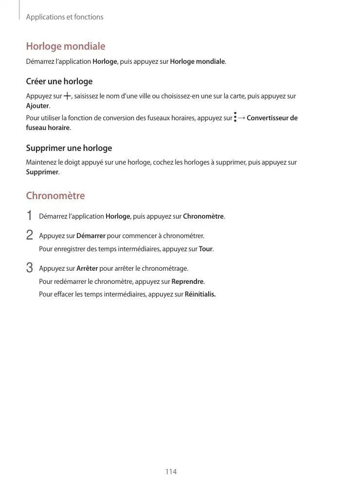Page 114 - Galaxy Tab S3 avec S Pen