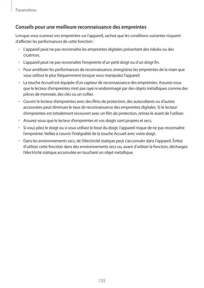Page 135 - Galaxy Tab S3 avec S Pen