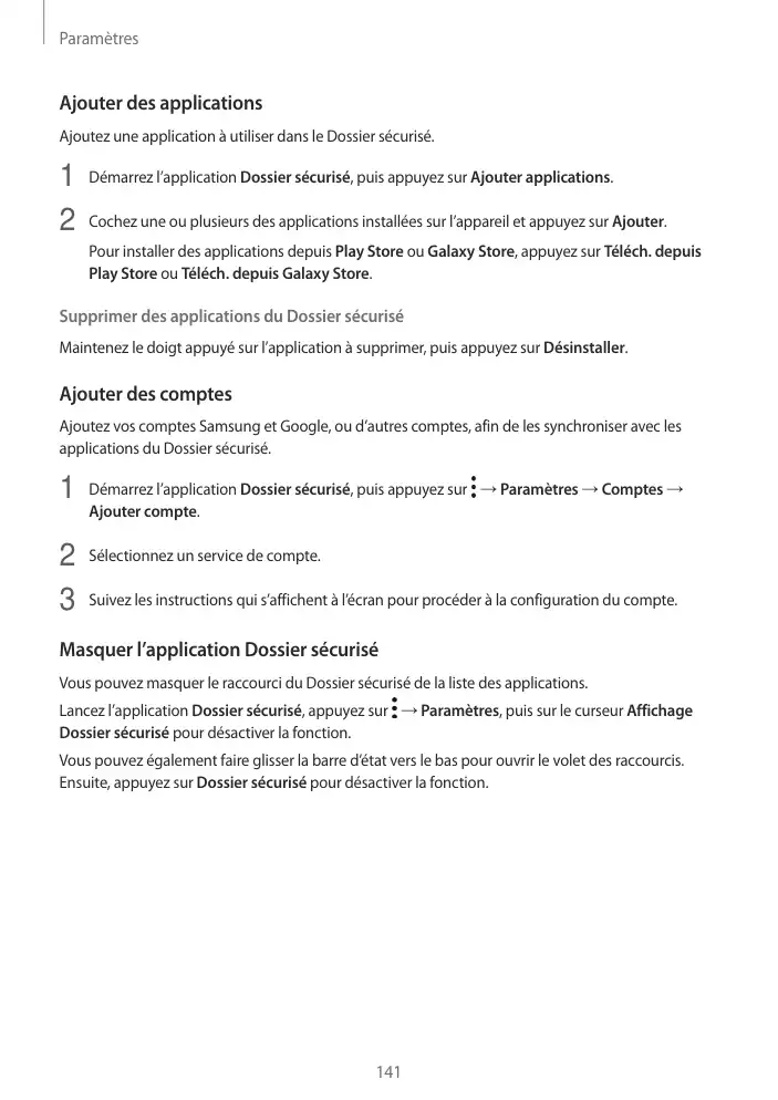 Page 141 - Galaxy Tab S3 avec S Pen