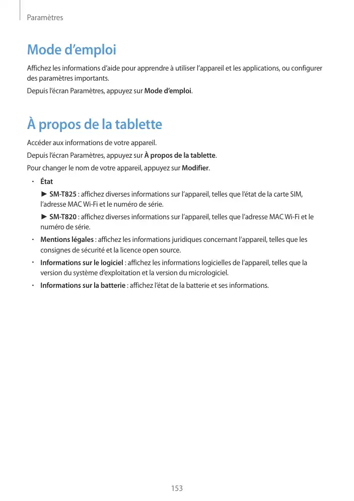 Page 153 - Galaxy Tab S3 avec S Pen