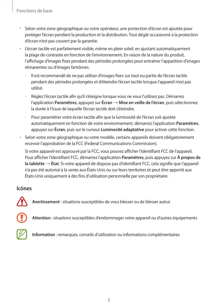 Page 5 - Galaxy Tab S4 Wi-Fi