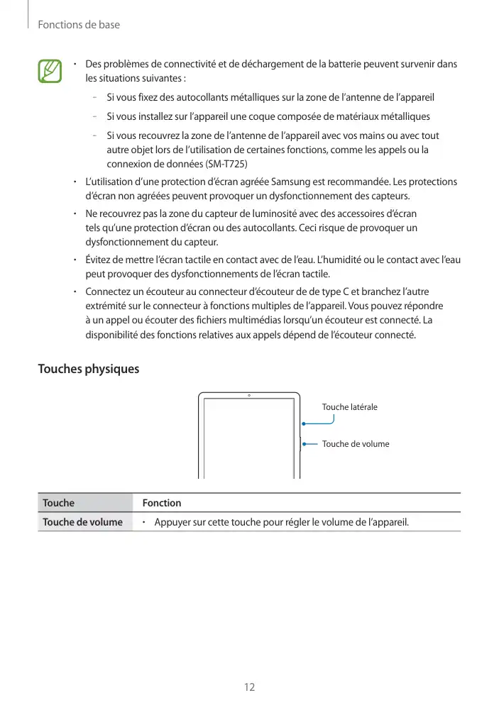 Page 12 - Galaxy Tab S5e