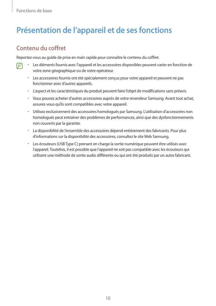 Page 10 - Galaxy Tab S7 FE Wifi