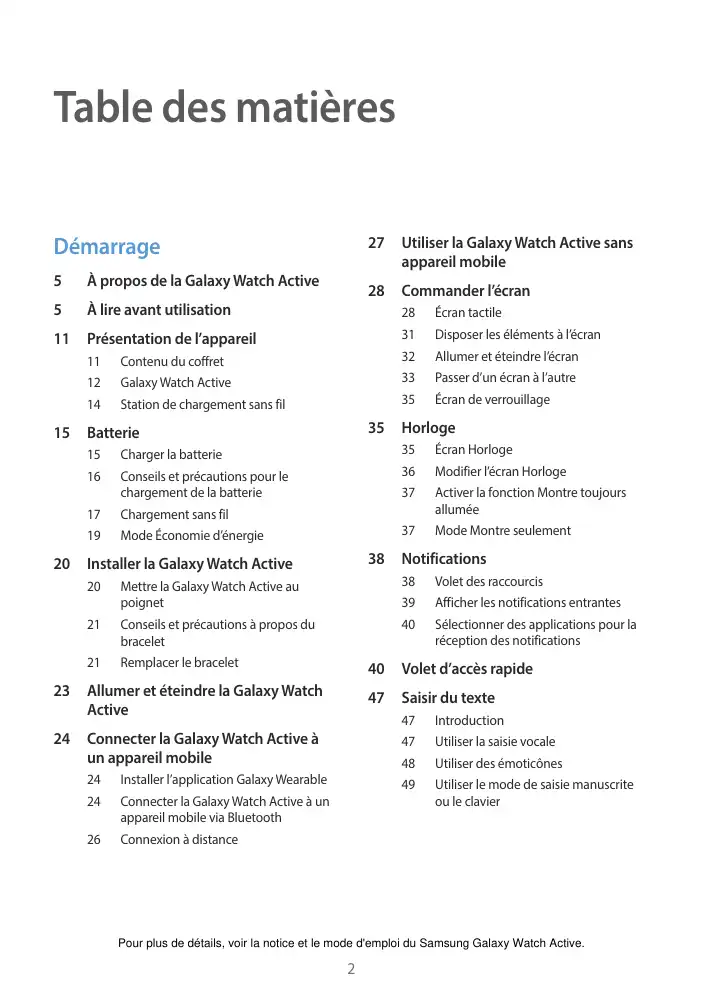 Page 2 - Galaxy Watch Active