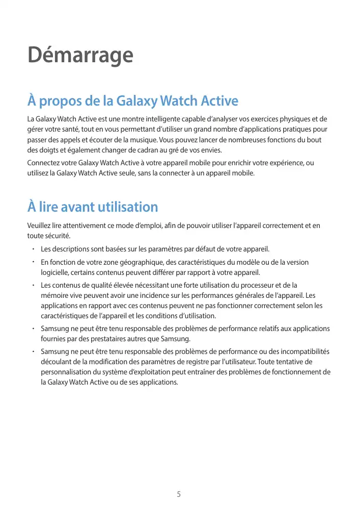 Page 5 - Galaxy Watch Active