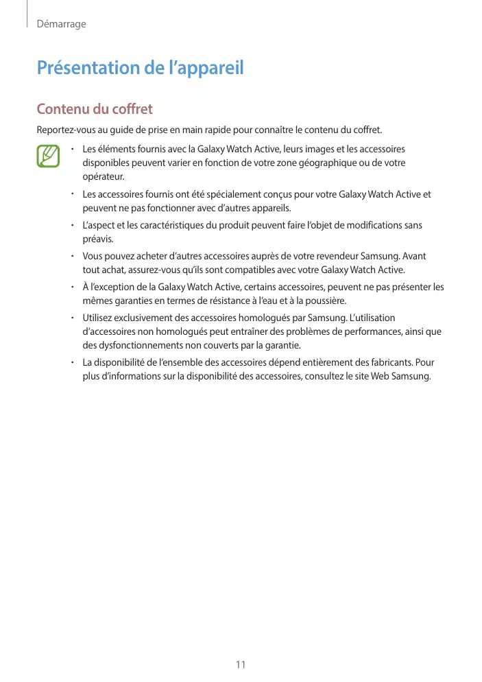 Page 11 - Galaxy Watch Active