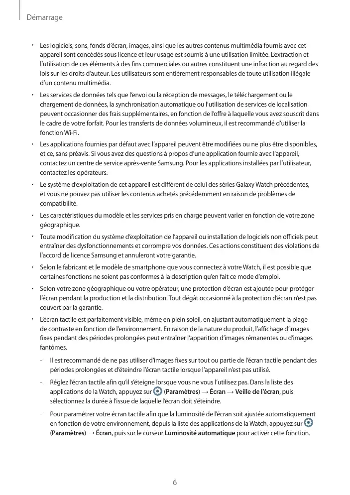 Page 6 - Galaxy Watch4 Bluetooth