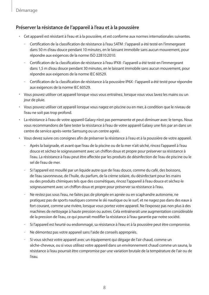 Page 8 - Galaxy Watch4 Bluetooth