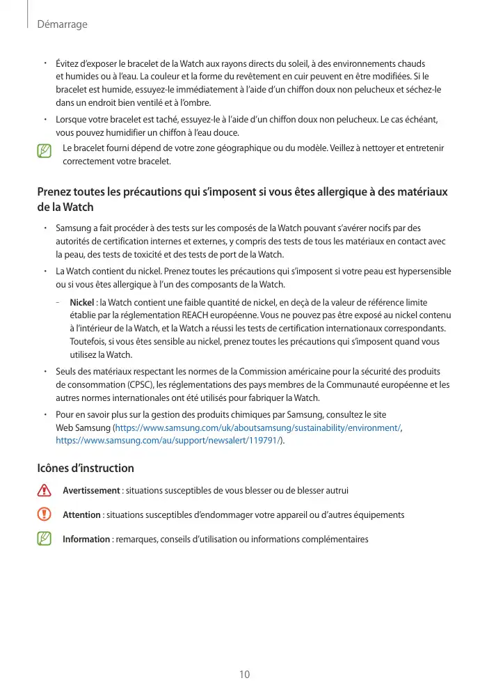 Page 10 - Galaxy Watch4 Bluetooth