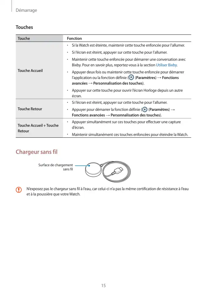 Page 15 - Galaxy Watch4 Bluetooth