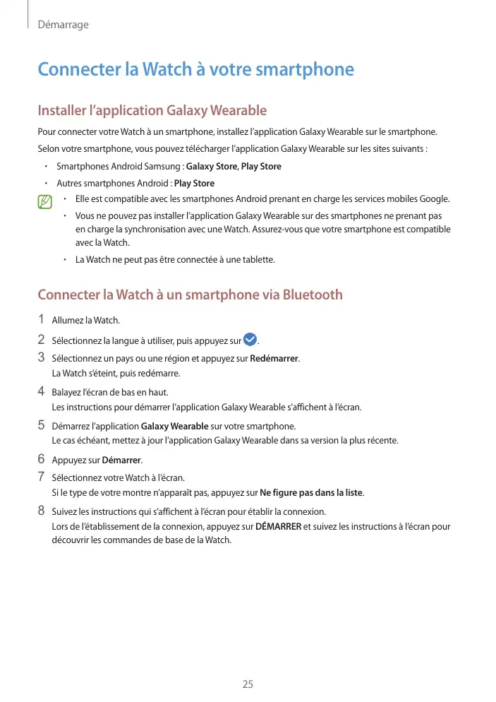 Page 25 - Galaxy Watch4 Bluetooth