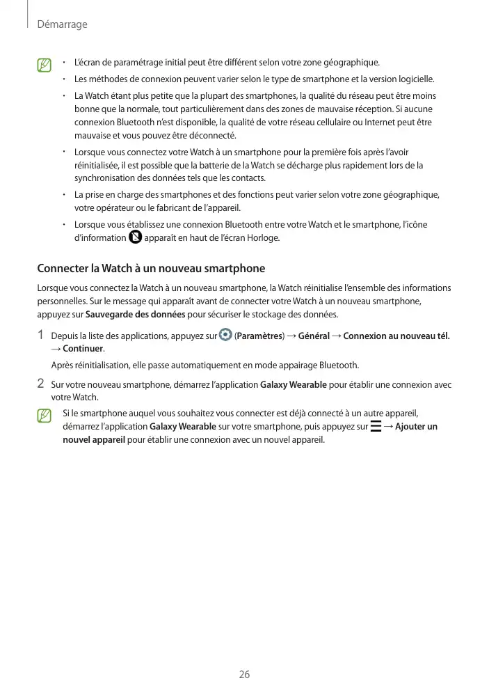 Page 26 - Galaxy Watch4 Bluetooth