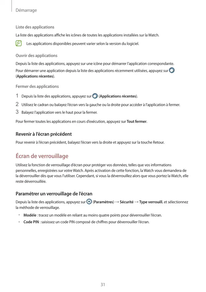 Page 31 - Galaxy Watch4 Bluetooth