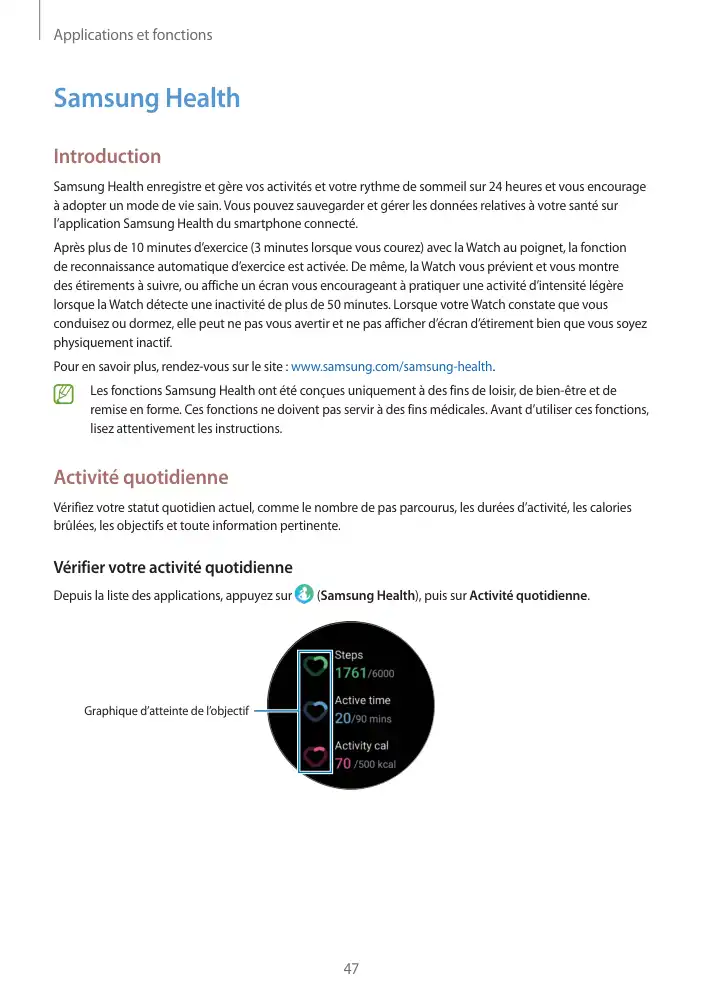 Page 47 - Galaxy Watch4 Bluetooth