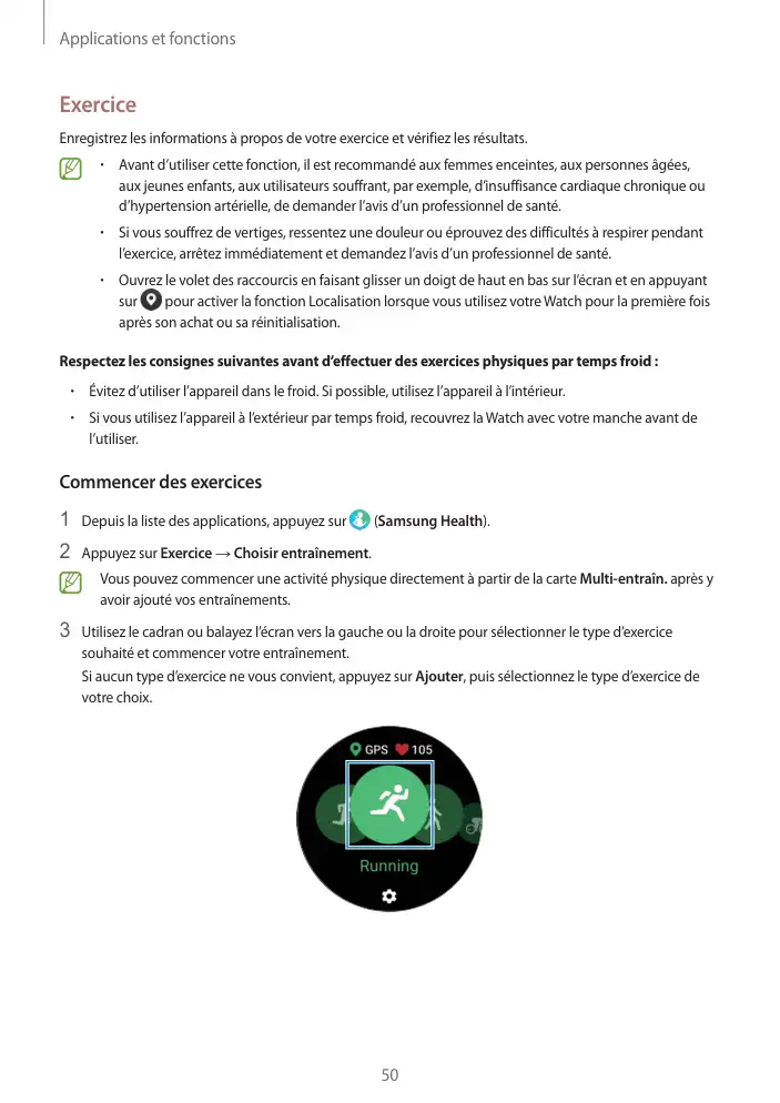 Page 50 - Galaxy Watch4 Bluetooth