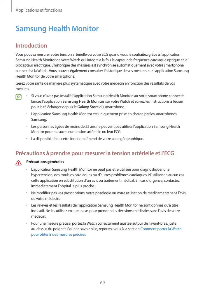 Page 69 - Galaxy Watch4 Bluetooth