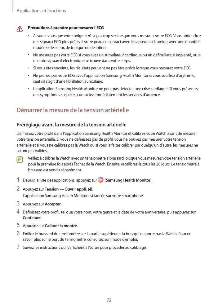 Page 72 - Galaxy Watch4 Bluetooth
