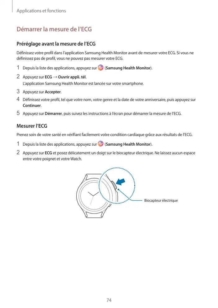 Page 74 - Galaxy Watch4 Bluetooth