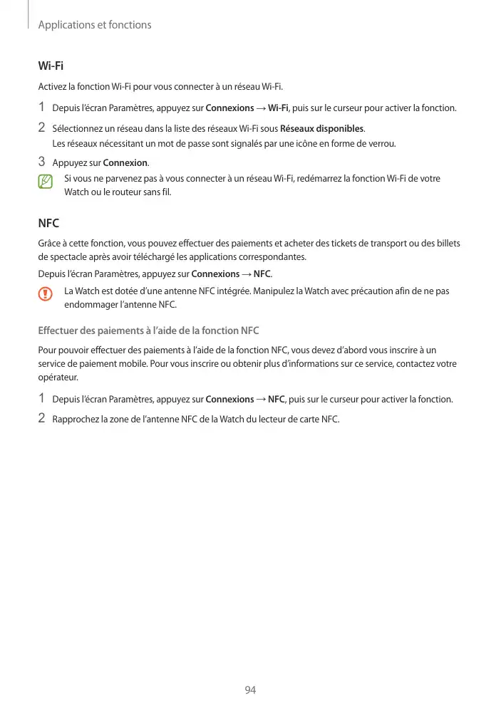 Page 94 - Galaxy Watch4 Bluetooth