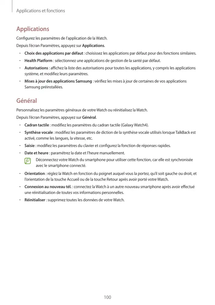 Page 100 - Galaxy Watch4 Bluetooth