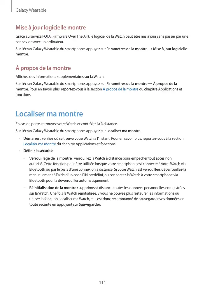 Page 111 - Galaxy Watch4 Bluetooth