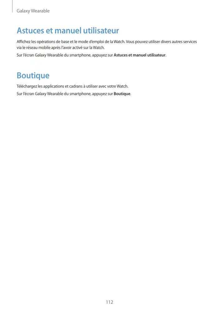 Page 112 - Galaxy Watch4 Bluetooth