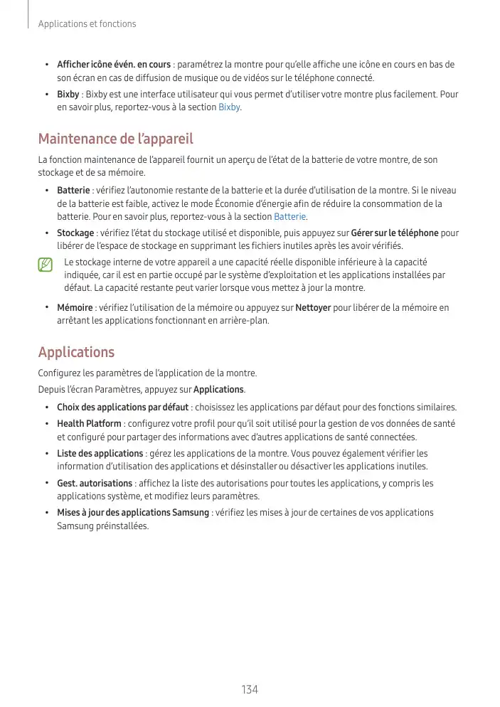 Page 134 - Galaxy Watch7 Ultra