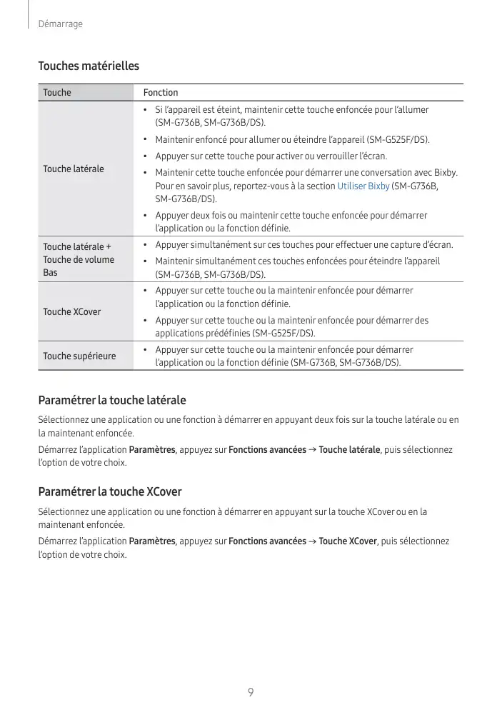 Page 9 - Galaxy XCover6 Pro Entreprise Edition