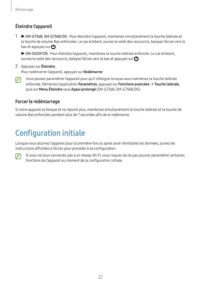 Page 22 - Galaxy XCover6 Pro Entreprise Edition
