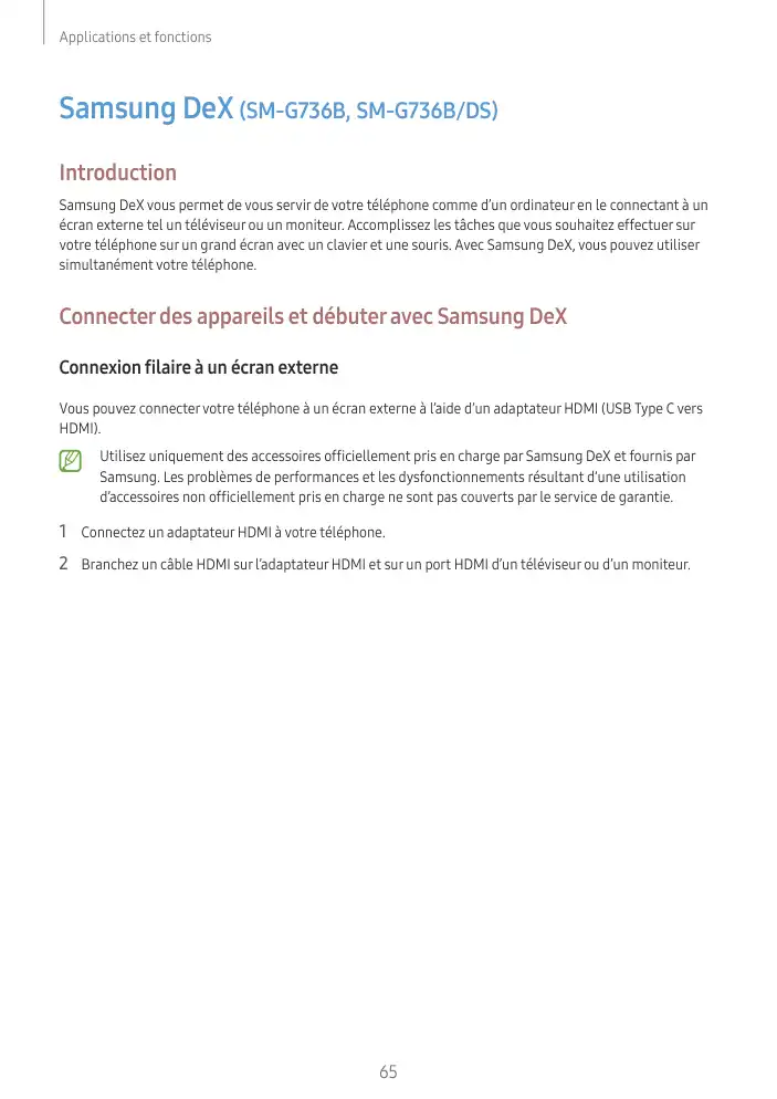Page 65 - Galaxy XCover6 Pro Entreprise Edition