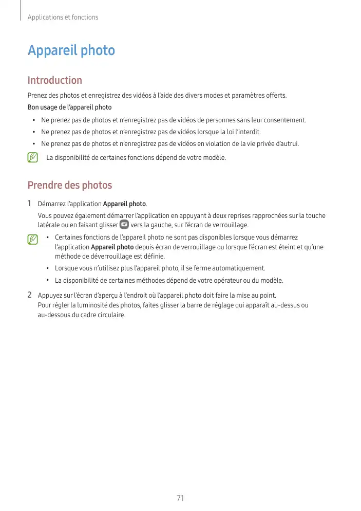 Page 71 - Galaxy XCover6 Pro Entreprise Edition