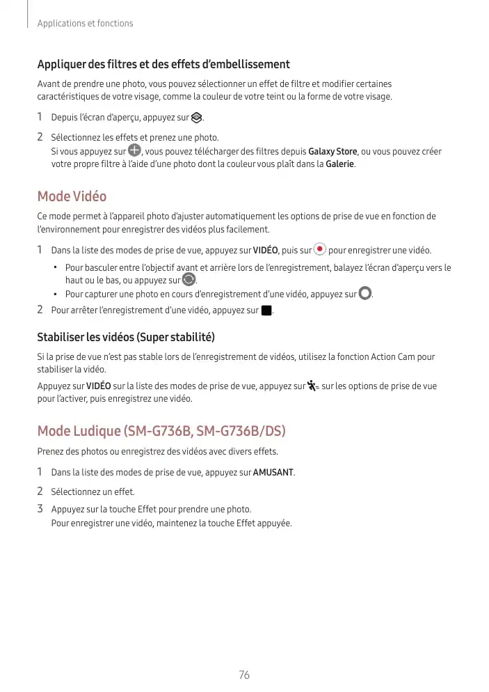 Page 76 - Galaxy XCover6 Pro Entreprise Edition