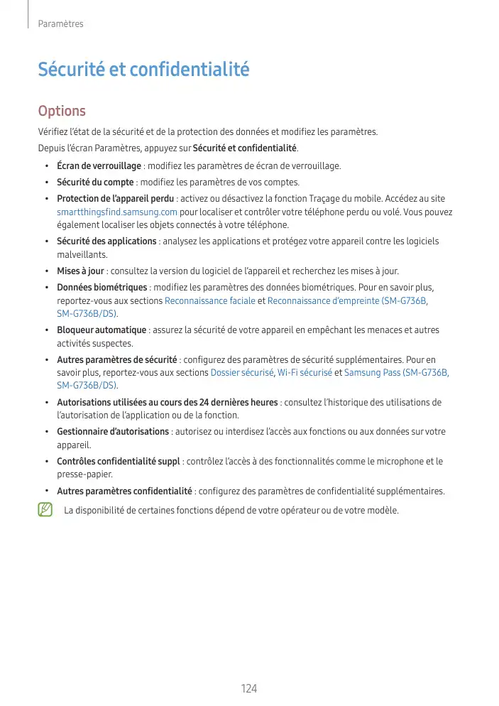 Page 124 - Galaxy XCover6 Pro Entreprise Edition