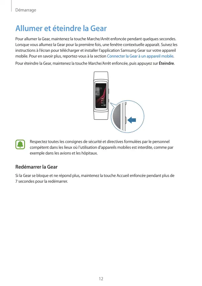 Page 12 - Gear Fit2 Pro