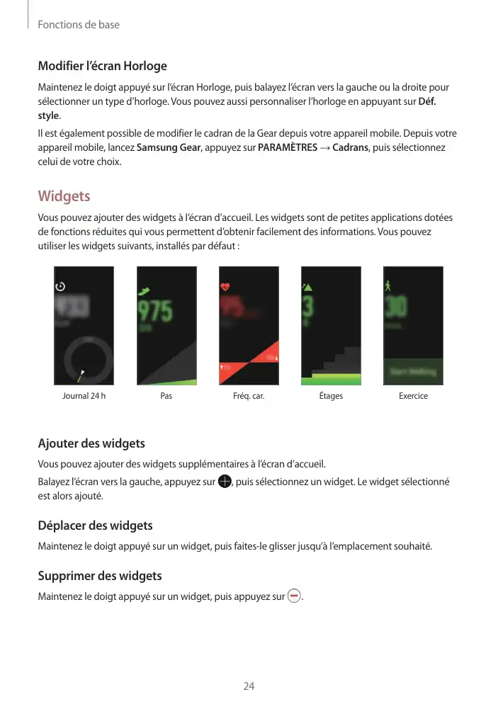 Page 24 - Gear Fit2 Pro
