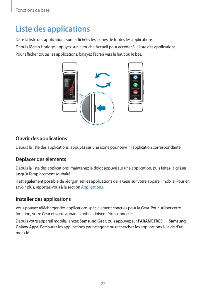 Page 27 - Gear Fit2 Pro