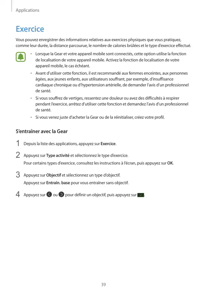 Page 39 - Gear Fit2 Pro