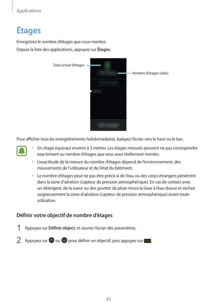 Page 43 - Gear Fit2 Pro