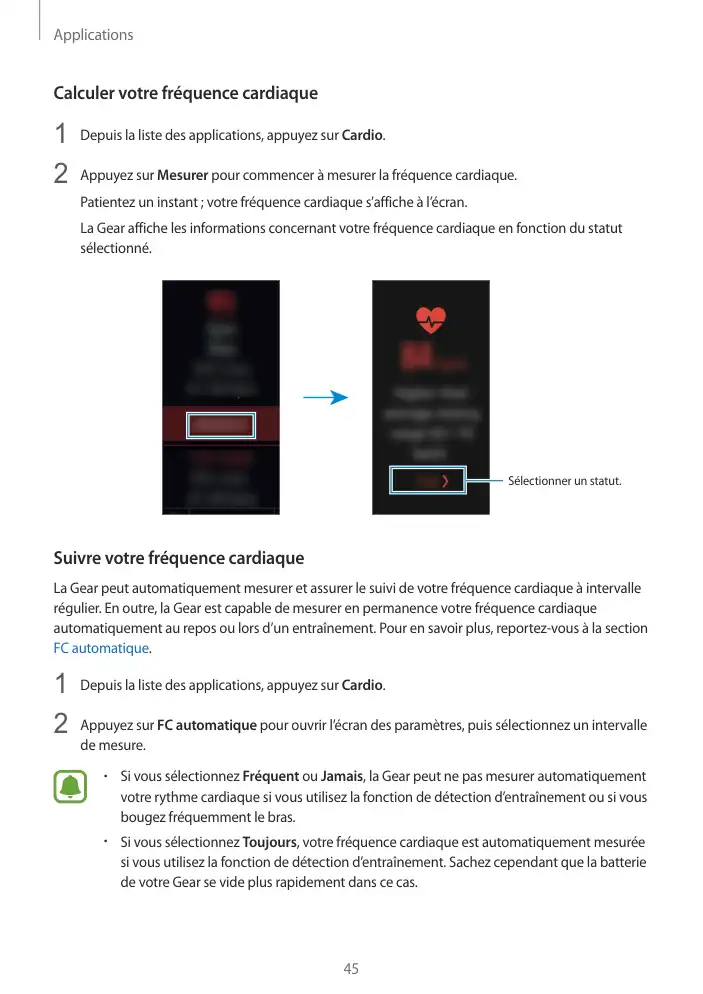 Page 45 - Gear Fit2 Pro