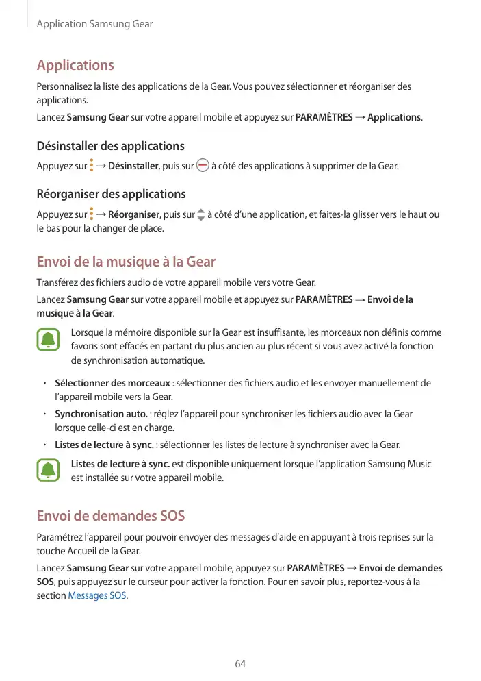 Page 64 - Gear Fit2 Pro