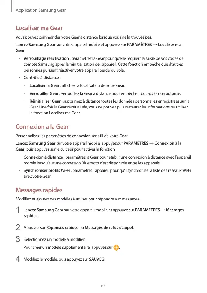 Page 65 - Gear Fit2 Pro
