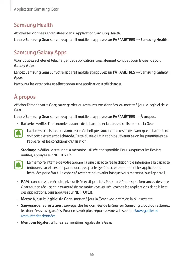Page 66 - Gear Fit2 Pro