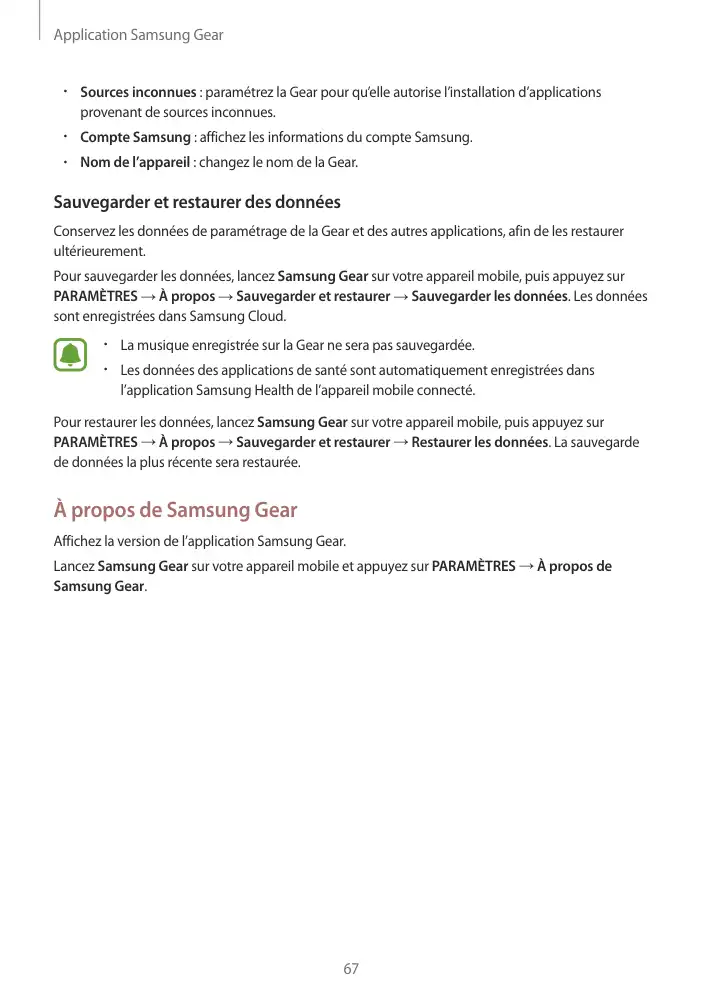 Page 67 - Gear Fit2 Pro