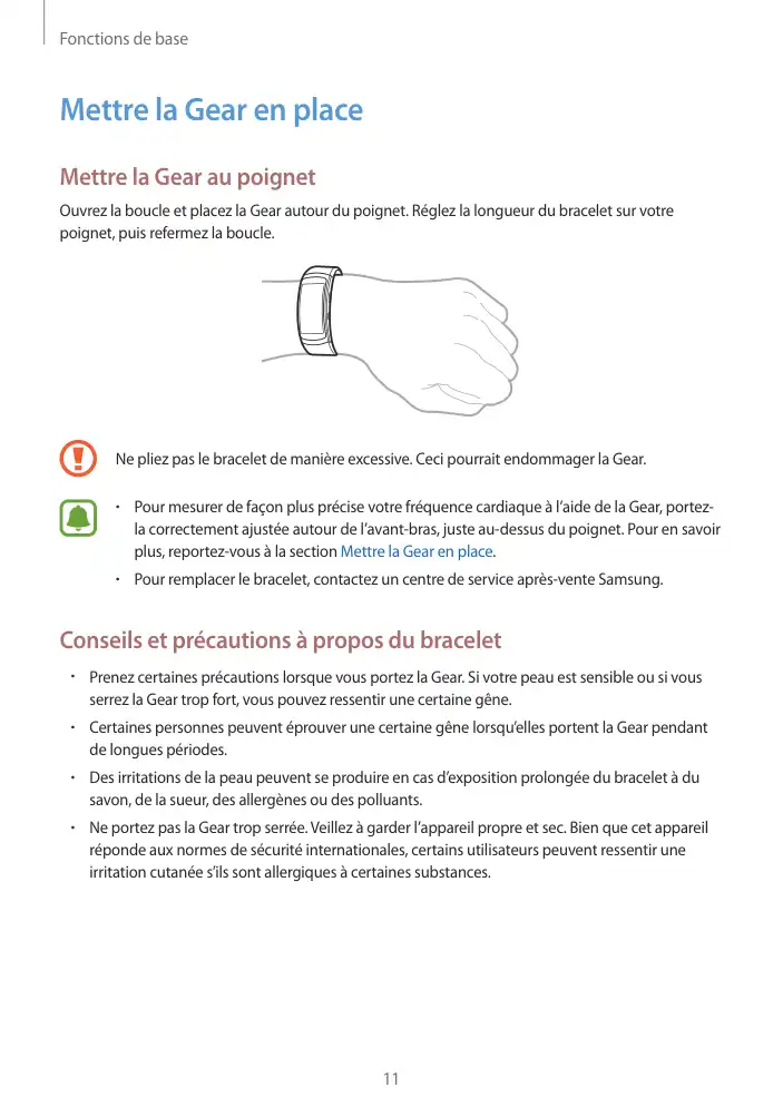 Page 11 - Gear Fit2