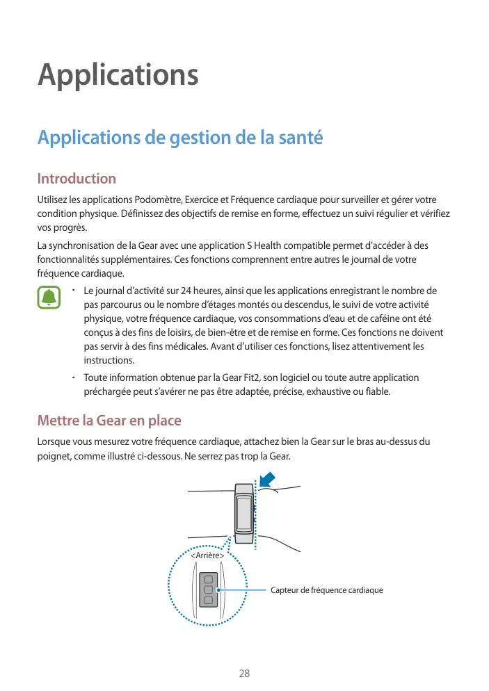 Page 28 - Gear Fit2