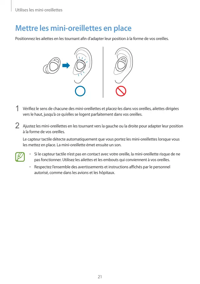 Page 21 - Gear IconX