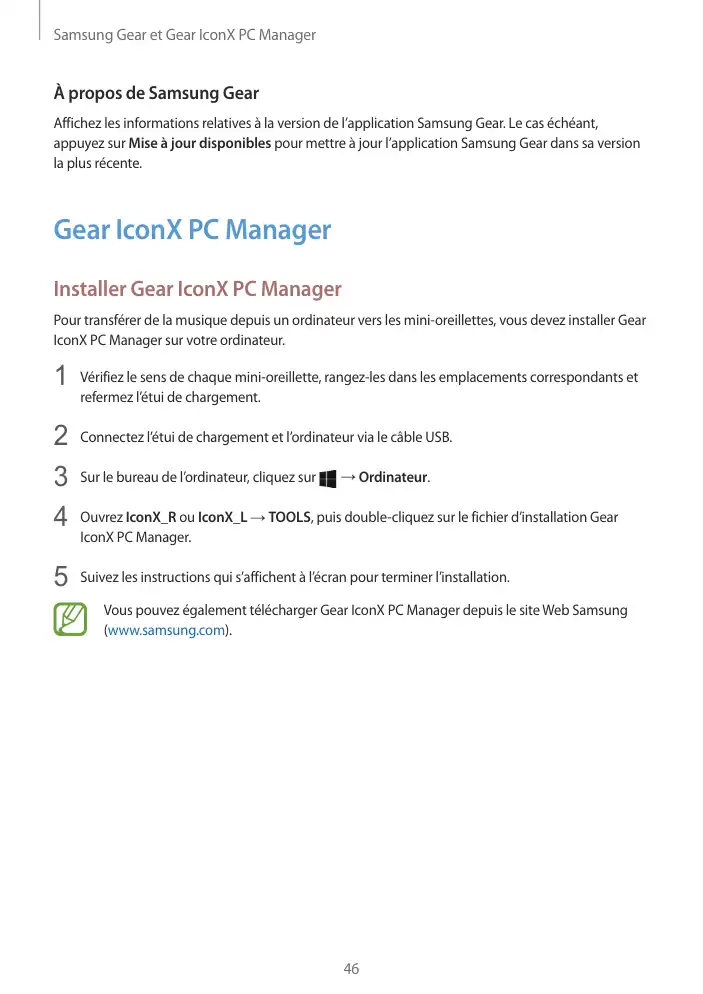 Page 46 - Gear IconX