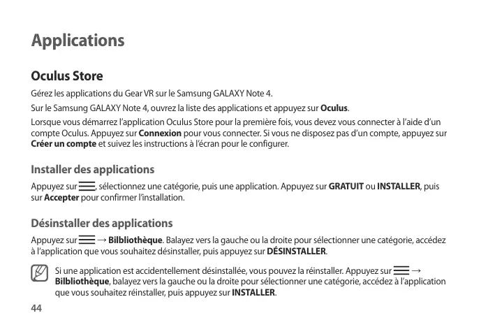 Page 44 - Gear VR SM-R320