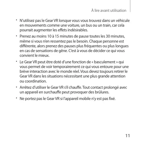 Page 11 - Gear VR SM-R322